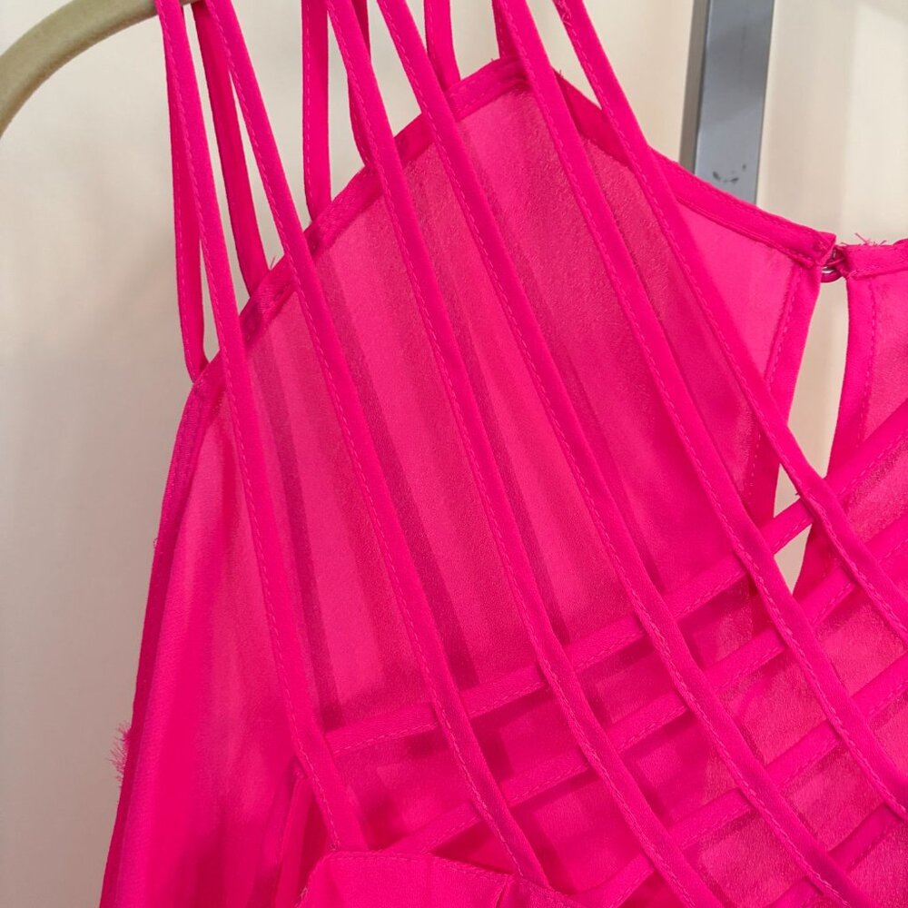 Torrid Womens Hot Pink Strappy Tank Top Torrid Size 2 2X - Picture 5 of 10